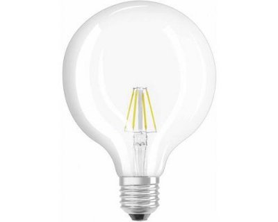 OSRAM LED E27 4052899972384 4 W = 40 W blanc chaud (&Oslash; x L) 124 mm x 168 mm