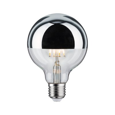 PAULMANN LED  G95 r&eacute;flecteur 600lm E27 2700K 6,5W 230V Argent