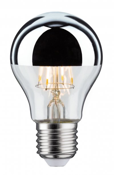 PAULMANN LED  STD r&eacute;flecteur 580lm E27 2700K 4,8W 230V Argent