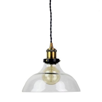 LEDKIA  LIGHTING Suspension M&eacute;tal et Verre Springsteen Bronze