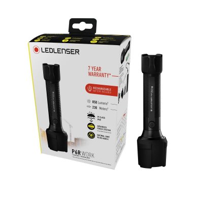 LEDLENSER  P6R Work LED Lampe de poche &agrave; batterie 850 lm 187 g