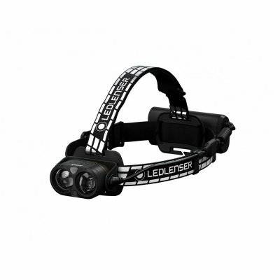LEDLENSER Ledlux -  H19R Lampe de poche bandeau noire led - Grey