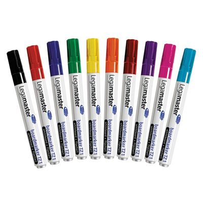 LEGAMASTER  7-110099 Pack de 10 marqueurs de couleur pour tableau TZ 1