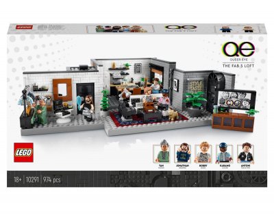 LEGO 10291 Queer Eye Le loft des Fab 5 