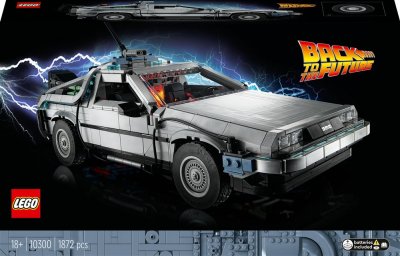 LEGO 10300 La machine &agrave; remonter le temps de Retour vers le futur 