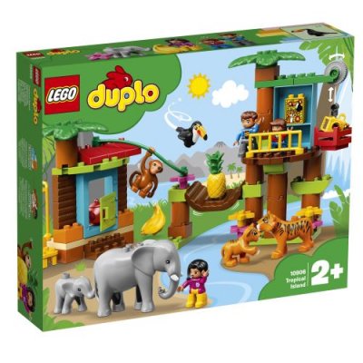 Lego 10906 duplo - l'&icirc;le tropicale