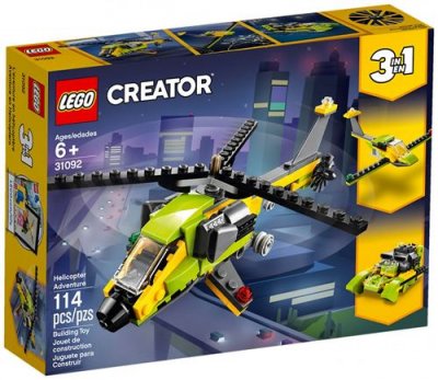 Lego 31092 creator - l'aventure en h&eacute;licopt&egrave;re