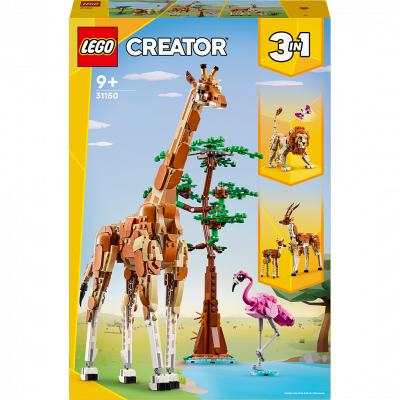 Lego&reg; 31150 - Les Animaux Sauvages Du Safari - Lego&reg; Creator