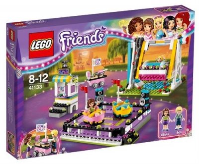 Lego 41133 friends - les autos-tamponneuses du parc d'attractions