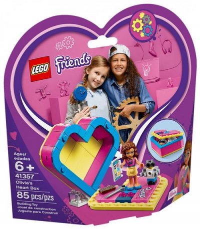 Lego 41357 friends - la bo&icirc;te cour d'olivia
