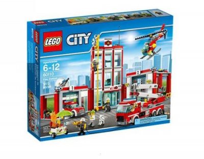 Lego 60110 city : la caserne des pompiers