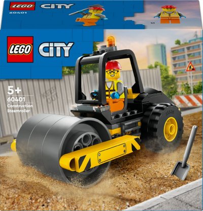 Lego&reg; 60401 - Le Rouleau Compresseur De Chantier - Lego&reg; City