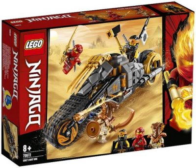 Lego 70672 ninjago - la moto tout-terrain de cole
