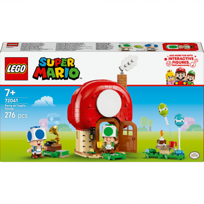 Lego 72041, Super Mario - La f&ecirc;te chez Toad , Jouets de construction