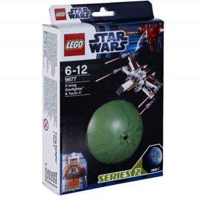 Lego 9677 - Star Wars - S&eacute;rie 2 : X- wing Starfighter & Yavin