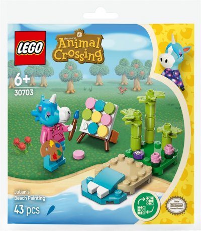 Lego Animal Crossing - Julian's Beach Painting (Polybag) - 30703