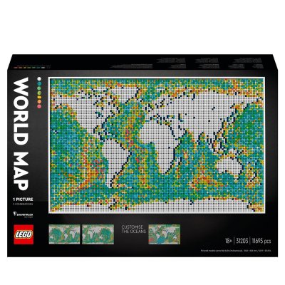 LEGO Art 31203 La Carte du Monde 