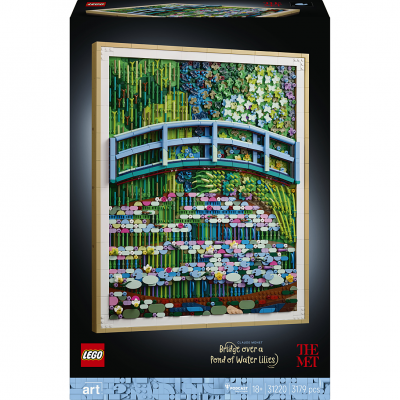 LEGO Art 31220 Claude Monet : le Bassin aux Nymph&eacute;as, Harmonie Verte