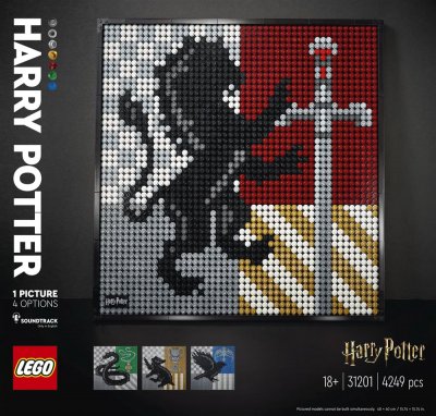LEGO Art Harry Potter 31201 Ecussons Harry Potter Poudlard 
