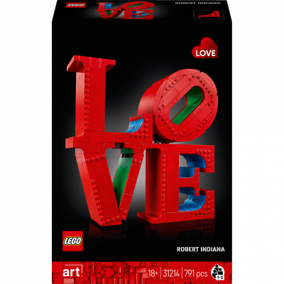 LEGO Art LOVE Home Decor Building Set for Adults 31214