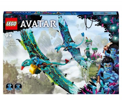LEGO Avatar 75572 Le premier vol en banshee de Jake et Neytiri 
