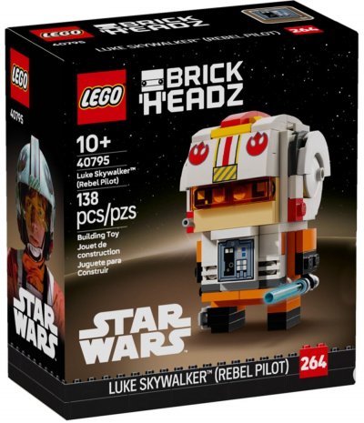 LEGO Brickheadz 40795 Star Wars Luke Skywalker (pilote rebelle)