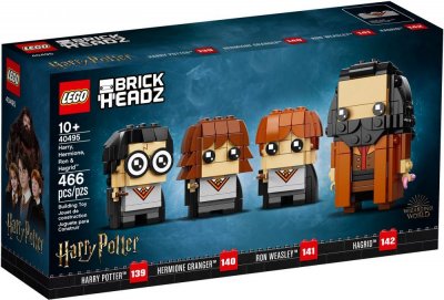 Lego Brickheadz - Harry, Hermione, Ron Et Hagrid - 40495