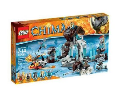 LEGO Chima 70226 La Forteresse Glac&eacute;e du Mammouth 