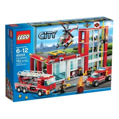 LEGO City 60004 - Caserne de pompiers 