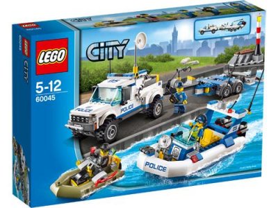 LEGO&reg; City 60045 L'intervention du b&acirc;teau de police