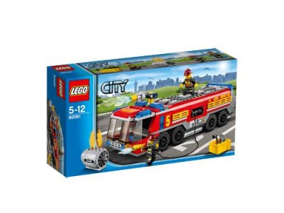 LEGO&reg; City 60061 Le camion de pompiers de l'a&eacute;roport 