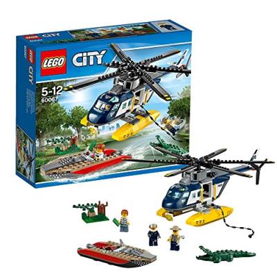 Lego City 60067 : La poursuite en h&eacute;licopt&egrave;re