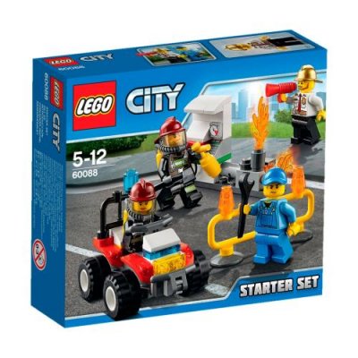 LEGO City 60088 - Ensemble de d&eacute;marrage pompier 