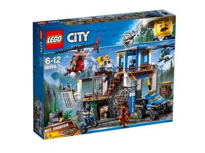 LEGO City 60174 Le poste de police de montagne 