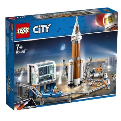 LEGO City 60228 La fus&eacute;e spatiale et sa station de lancement