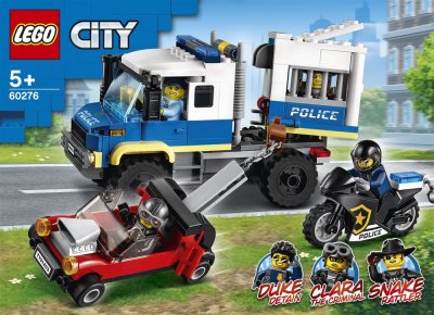 LEGO City 60276 Le transport des prisonniers 