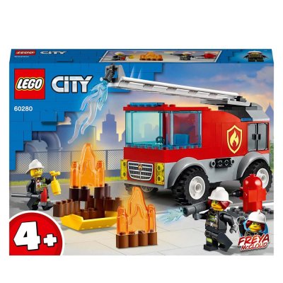 LEGO City 60280 Le camion des pompiers avec &eacute;chelle 