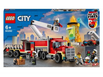 LEGO City 60282 L'unit&eacute; de commandement des pompiers 