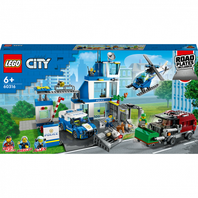 LEGO City 60316 Le commissariat de police 