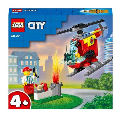 LEGO City 60318 L'h&eacute;licopt&egrave;re des pompiers 