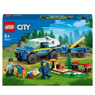 LEGO City 60369 Le dressage des chiens policiers 