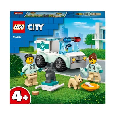 LEGO City 60382 L'intervention du v&eacute;hicule v&eacute;t&eacute;rinaire 