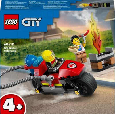 LEGO&reg; City 60410 La moto d'intervention rapide des pompiers