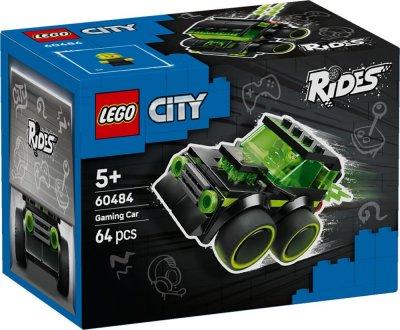 LEGO City 60484 V&eacute;hicules - La voiture de course de jeu vid&eacute;o - Neuf