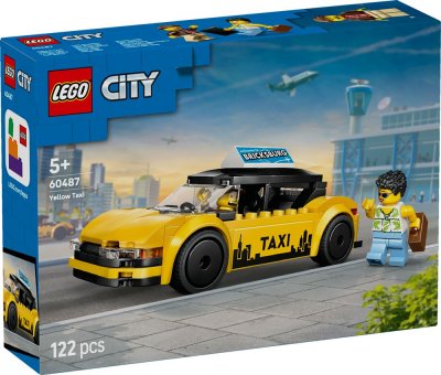 LEGO&reg; City 60487 Le taxi jaune