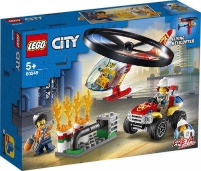 LEGO&reg; City - L'intervention de l'h&eacute;licopt&egrave;re