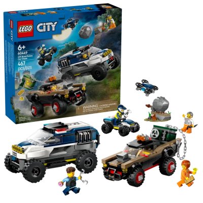 Lego City - La Course-Poursuite De La Voiture De Police Tout-Terrain - 60449