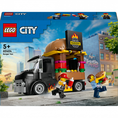 Lego City - Le food-truck de burgers, Jouets de construction