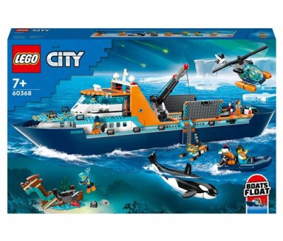 LEGO&reg; City - Le navire d&rsquo;exploration arctique - 60368