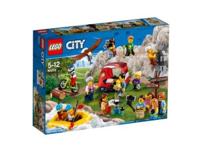 LEGO&reg; City Town 60202 Ensemble de figurines Les aventures en plein air